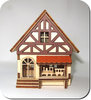 Miniatur Haus "mit Schaufenster"