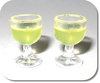 Miniatur Weinglas - 1 Paar
