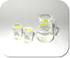 Miniatur Kanne & Gläser Limonade, Set