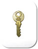 Miniatur Schlüssel